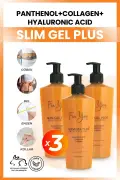 اسلیم ژل پلاس، کمک به لاغری و ضد سلولیت و ترک‌های پوستی، حاوی کلاژن، سفت‌کننده (3 عدد)