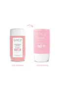 کرم ضد آفتاب مایع صورتی با SPF50+ و خاصیت ضد لک Pink Touch