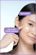 کرم ضد لک آفتاب SPF 50+ PA++++ | فیلتر کره‌ای نسل جدید ۵۰ میلی‌لیتر