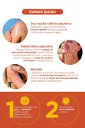 کرم ضد آفتاب SPF 50+ 75 میلی لیتر با فیلتر UVA و UVB و ویتامین E سه‌گانه با حفاظت بالا برای صورت و بدن