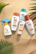 کرم ضد آفتاب SPF 50+ 75 میلی لیتر با فیلتر UVA و UVB و ویتامین E سه‌گانه با حفاظت بالا برای صورت و بدن