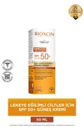 کرم ضد آفتاب مخصوص پوست‌های مستعد لک SPF 50 - آلفا آربوتین، کلاژن، اسید هیالورونیک 50 میلی‌لیتر