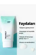 کرم ضد آفتاب مرطوب‌کننده و تسکین‌دهنده حاوی سنتلا آسیاتیکا SPF50+ PA++++ 50 میلی‌لیتر