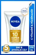 سرم سوپر10 لوسیون بدن مؤثر SPF15 170 میلی لیتر، روشن کننده، سفت کننده، مرطوب کننده، ویتامین C