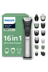 ست مراقبت مردانه 9000 سری 16 در 1، ماشین اصلاح صورت/مو/بدن، استفاده خشک/مرطوب، MG9532/15