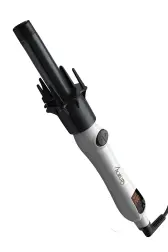 فر کننده مو اتوماتیک HRS-430 با قطر 32 میلیمتر - موج آبی - سفید