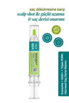 پروتئین مو pHLab Hair Exosome، NAD+ و تزریق سه‌گانه PDRN برای پوست سر