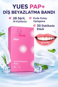 نوار سفیدکننده دندان PAP+ 28 نوار 14 بار مصرف 30 دقیقه‌ای