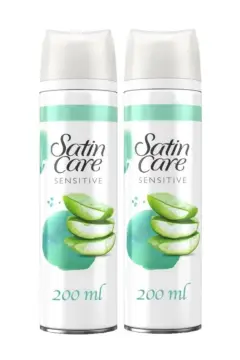 ژل اصلاح ساتین کر حساس 200ml X2 عدد