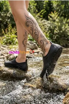 کفش دریایی گارانتی‌دار زنانه و مردانه با زیره ضد لغزش برای قایق‌سواری، ساحل و استخر