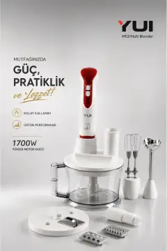 مخلوط کن چندکاره M53 با قدرت 1700 وات و ظرفیت 1.5 لیتر از جنس استیل ضد زنگ