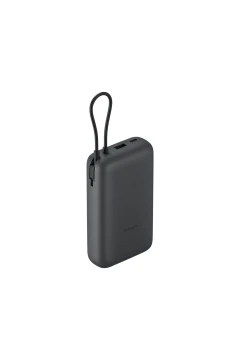 پاوربانک 20000mAh (کابل یکپارچه) خاکستری روشن