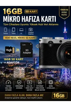 کارت حافظه میکرو SD 16 گیگابایت اورون با قابلیت انتقال داده و ذخیره‌سازی - سازگار با تمام دستگاه‌ها با آداپتور