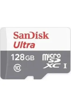کارت حافظه میکرو اس دی 128 گیگابایت سن دیسک مدل SDSQUNR-128G-GN6MN کلاس 10 UHS-I با سرعت 100 مگابایت بر ثانیه