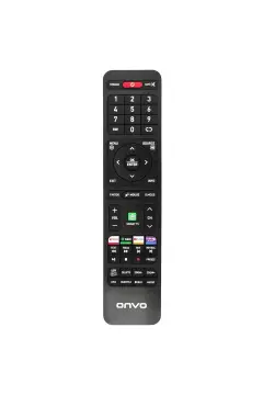 کنترل از راه دور LCD LED ONVO با دکمه‌های NETFLİX، TABİİ، YOUTUBE و BEIN CONNECT برای تلویزیون‌های SMART