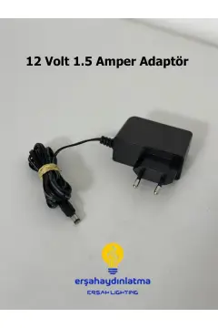 آداپتور 12 ولت 1.5 آمپر برای دستگاه جوجه‌کشی، موتور آکواریوم، مودم و LED