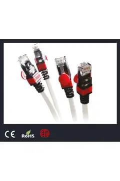 کابل اینترنت اترنت CAT6 با هسته مسی ۲ متر LSZH
