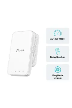 گسترش‌دهنده محدوده دو بانده AC1200 Mbps EasyMesh مدل RE300