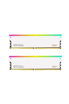 رم V-Color Manta XSky RGB 32GB (2x16GB) DDR5 6400MHz CL32 AMD EXPO سفید