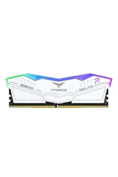 رم گیمینگ DDR5 CL40 با سرعت 5200Mhz و ظرفیت 32GB (2x16GB) مدل T-Force DELTA RGB سفید