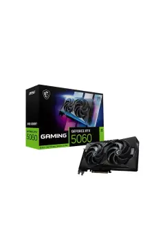 کارت گرافیک گیمینگ GeForce RTX 5060 با ۸ گیگابایت حافظه GDDR7 و ۱۲۸ بیت DX12 DLSS 4