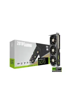 کارت گرافیک ZOTAC GeForce RTX 5070 GAMING SOLID OC با ۱۲ گیگابایت حافظه GDDR7 و ۱۹۲ بیت و پشتیبانی از DLSS 4