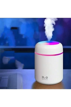 بخارشوی و عطر افشان اولتراسونیک LED دار با نور RGB 300 میلی لیتر