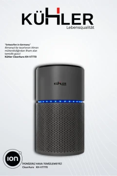 دستگاه تصفیه هوا ClearAura KH-V7770 – یونیزه کننده و فیلتر ۳ مرحله‌ای