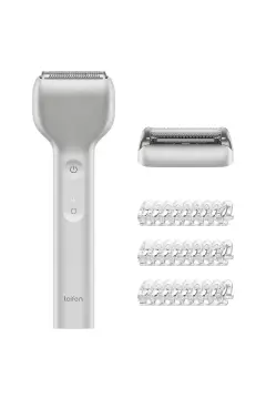 ماشین اصلاح T1 Pro و اصلاح کننده ریش - خاکستری روشن (با گارانتی لایفن ترکیه)