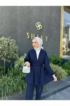 ست دو تکه با دامن چین دار فصل جدید
