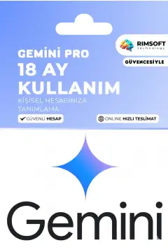گوگل جمینی پرو 18 ماه - فضای ذخیره‌سازی 5TB تعریف حساب شخصی (دعوت گروهی نیست)