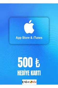 کارت هدیه 500 TL اپ استور - آی‌تیونز