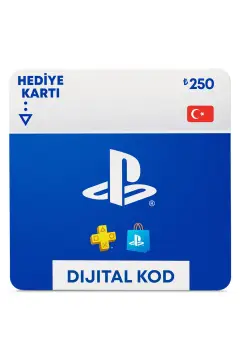 کارت هدیه 250 TL فروشگاه پلی‌استیشن