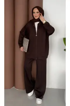 ست مادل زنانه قهوه‌ای