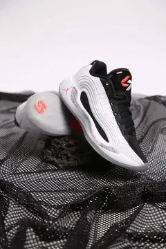 کفش بسکتبال جوردن لوکا ۴ سفید سیمانی (GS)