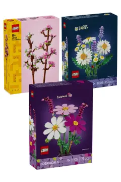 لگو ست ۳ تایی گل های Botanicals - لگو ۱۱۵۱۴ ، ۱۱۵۰۸ ، ۴۰۷۲۵