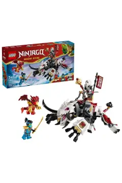 لگو NINJAGO زیلور و اژدهای هیولا گریم تاک لگو ۷۱۸۶۳ - مناسب برای کودکان ۷ سال و بالاتر شامل ۳ مینی فیگور