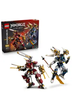 لگو ربات‌های تایتان دوقلو NINJAGO لگو ۷۱۸۷۰ - مجموعه ساخت اسباب بازی برای کودکان ۱۲ سال به بالا