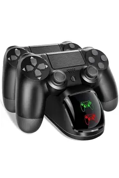 ایستگاه شارژ کنترلر دوگانه PS4 با نشانگر LED TP4-889