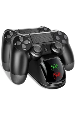 ایستگاه شارژ کنترلر دوگانه PS4 با نشانگر LED TP4-889