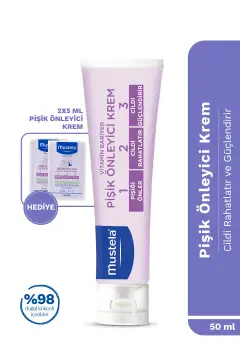 کرم مراقبت محافظ طبیعی ضد سوختگی نوزاد 50ml با سایز سفر 5+5ml هدیه
