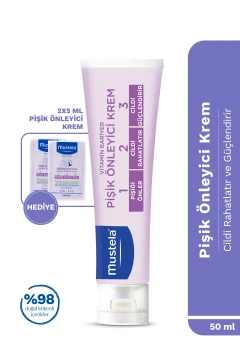 کرم مراقبت محافظ طبیعی ضد سوختگی نوزاد 50ml با سایز سفر 5+5ml هدیه