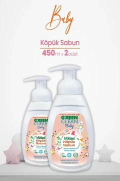 صابون کف بچه با روغن پرتقال 450 میلی لیتر بسته 2 عددی
