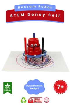 ربات رسام - ست علمی و تجربی STEM خودت بساز - آموزش مونتسوری - ست سازنده