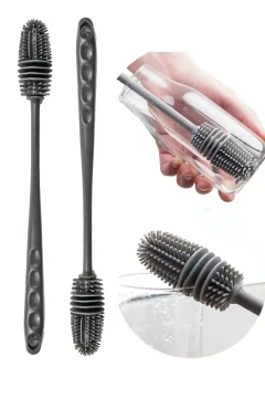 فرچه سیلیکونی برای تمیز کردن بطری و پستانک و شیشه‌های شیشه‌ای و ابزارهای تمیزکننده آشپزخانه