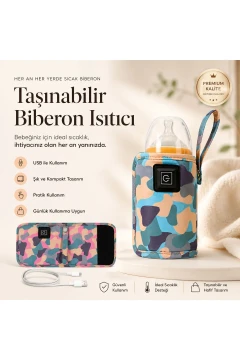 بیبرون گرم‌کن - بیبرون گرم‌کن و نگهدارنده حرارت USB دار - گرم‌کن بیبرون شیر با 3 سطح