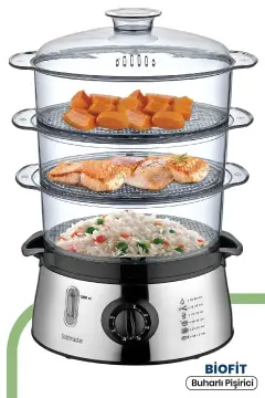 بخارپز زمان‌دار بیوفیت 60 دقیقه‌ای Gm7268
