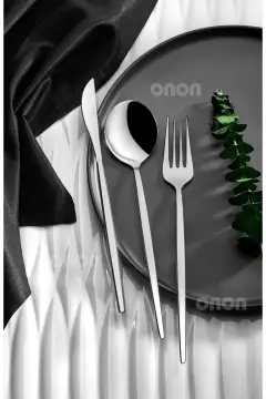 ست قاشق چنگال و چاقو 18 پارچه موکا برای 6 نفر