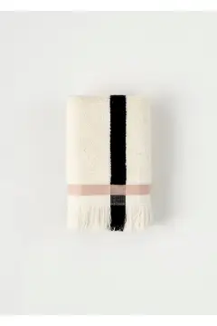 حوله دست الی 100% پنبه کرم (30x50 سانتی‌متر)
