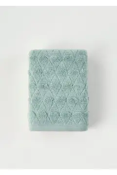 حوله صورت کایل %100 پنبه مینت (50x90 سانتیمتر)